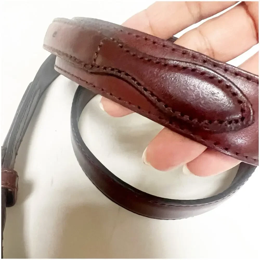 Cabelas Men’s Genuine Leather Belt Fish Design Size 42 Fishing Outdoors